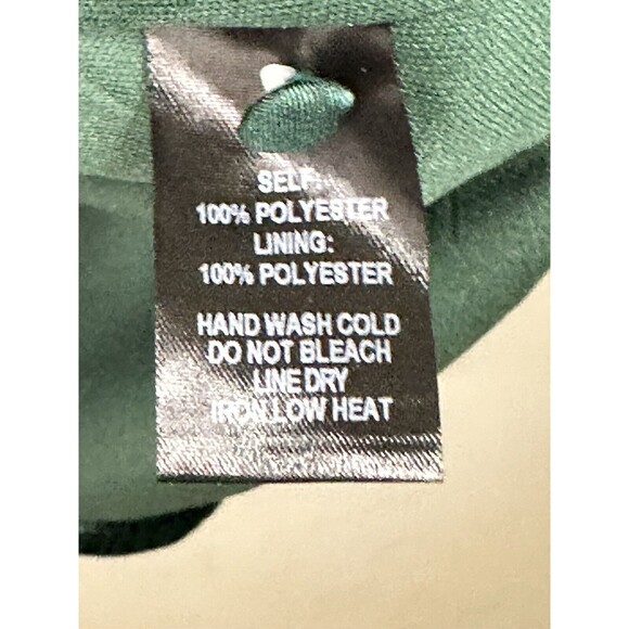 Lulu’s Place In My Heart Forest Green Tiger-Embossed Button-Up Dress Sz Small - Picture 7 of 8